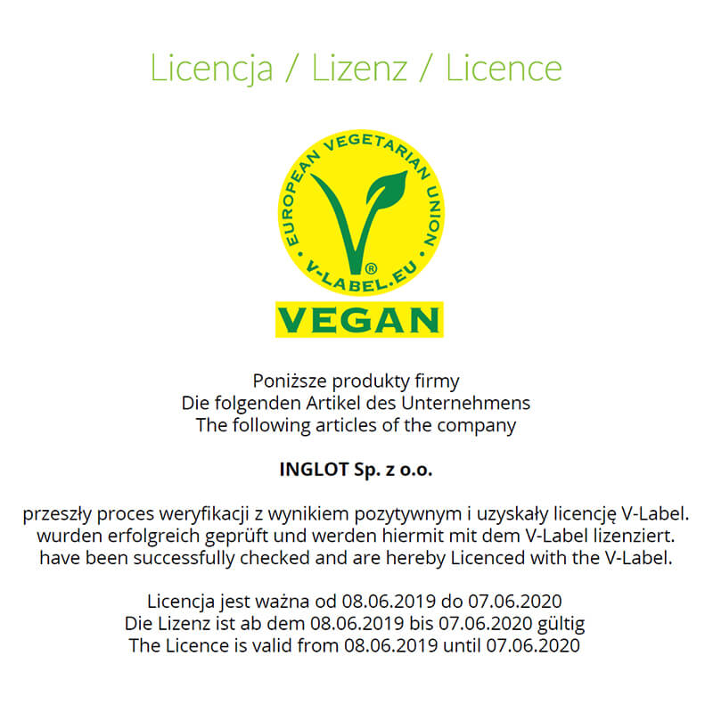 V-Label Certificate
